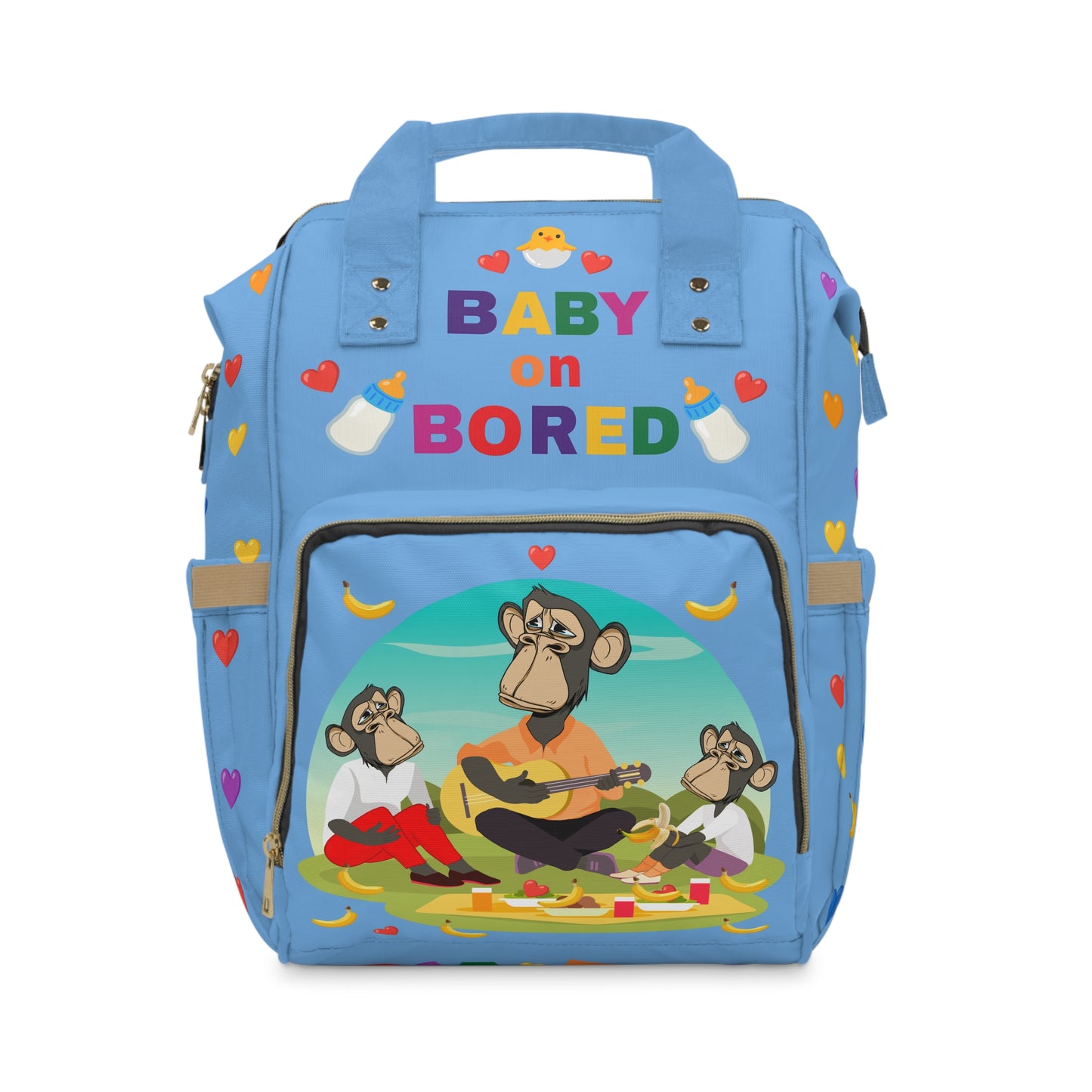 Baby on Bored / Multifunctional Diaper Bag Backpack