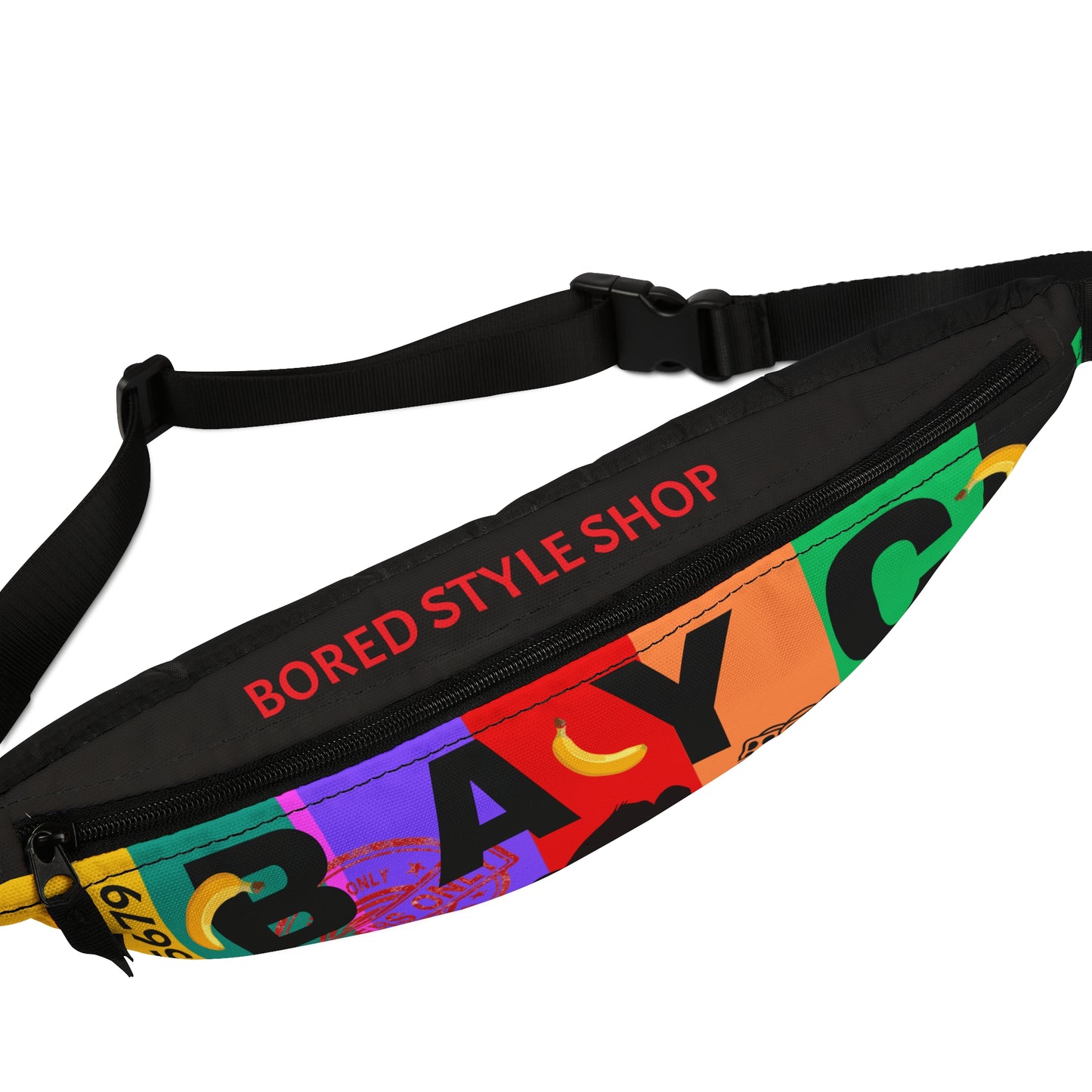 Travel Fanny Pack / Hands-Free Bored Style Shop Exclusive Stripe Design