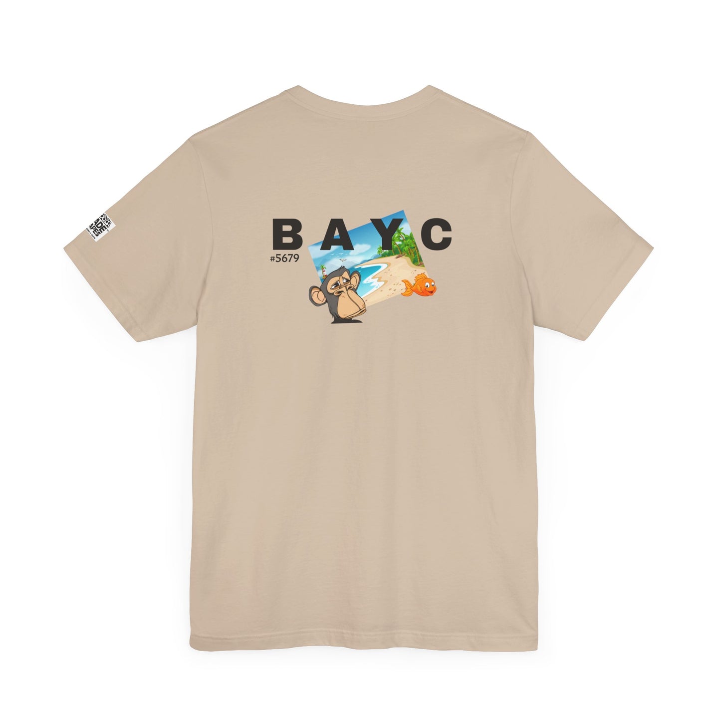 Beach Day Unisex Tee - Time for Fun, Time for Sun, Bored Ape Design