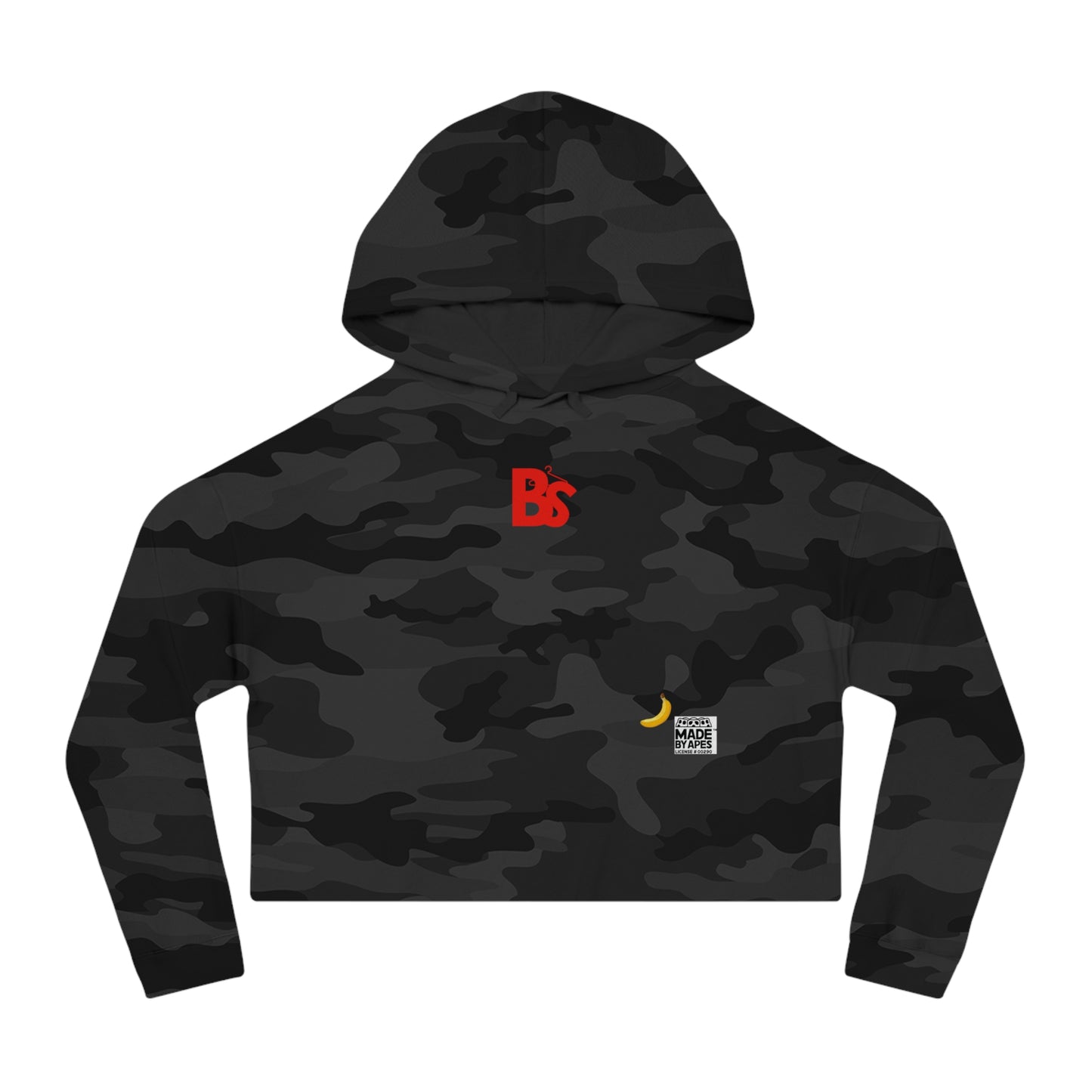 Cropped Hoodie with BAYC #5679 Bored Ape Design