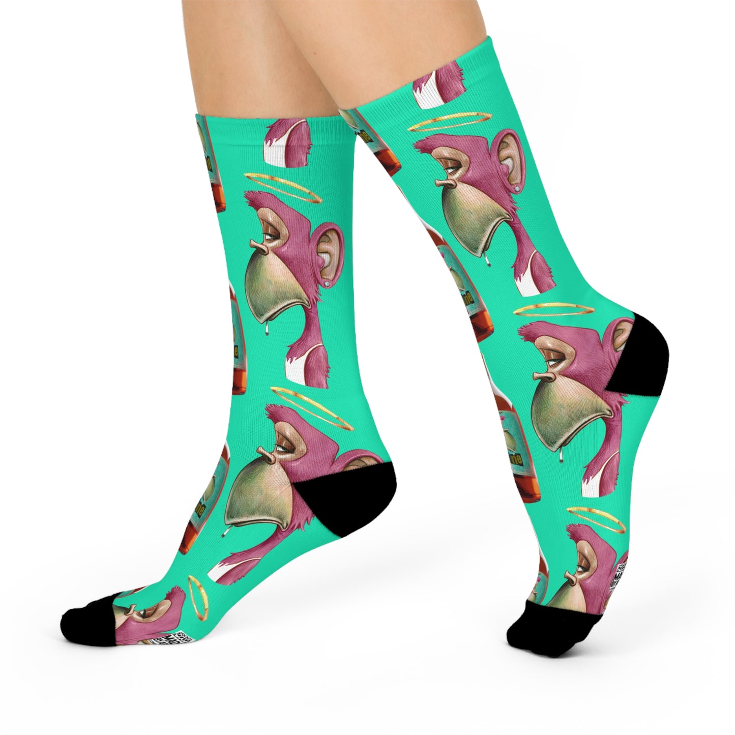 BORED SOCKS with APEVINE / Mint