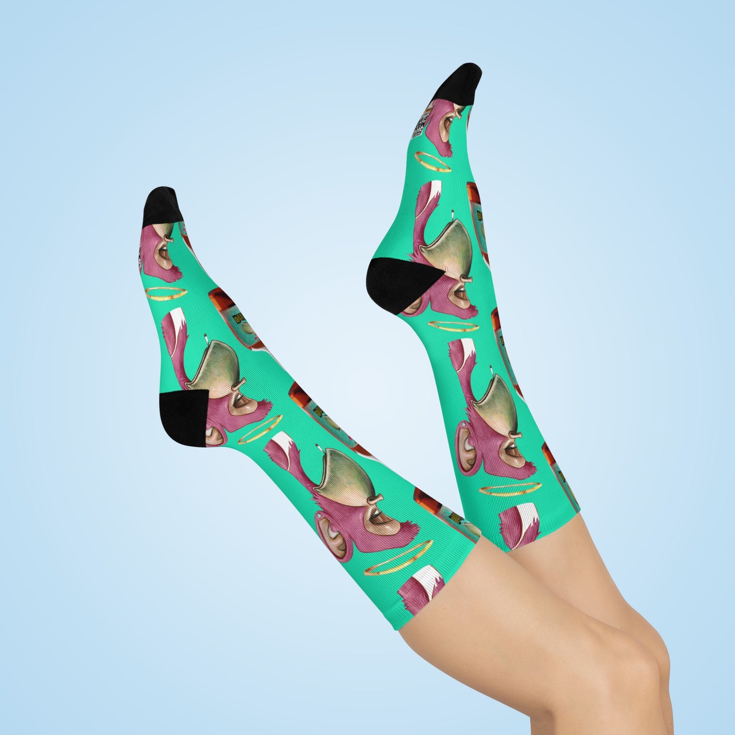 BORED SOCKS with APEVINE / Mint