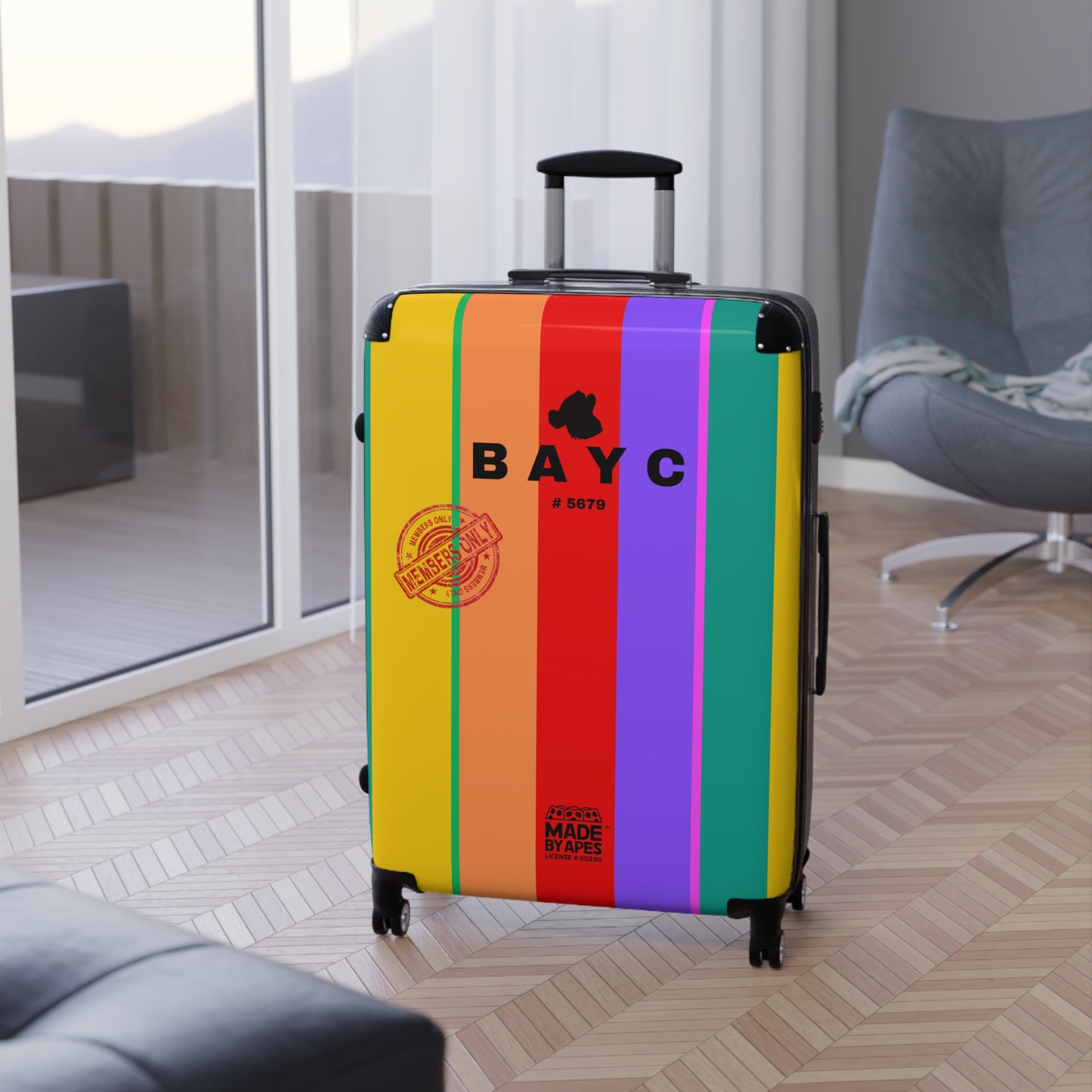 BORED VACAY / Multi- Striped, Bright