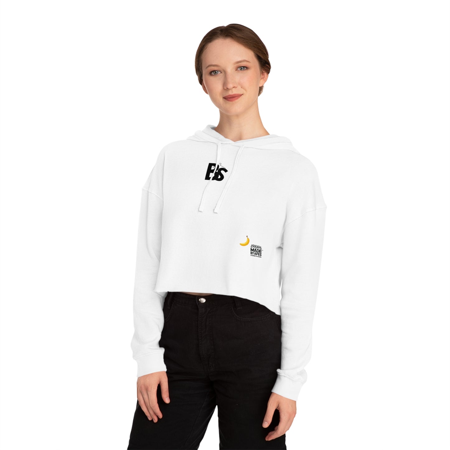 Cropped Hoodie with BAYC #5679 Bored Ape Design