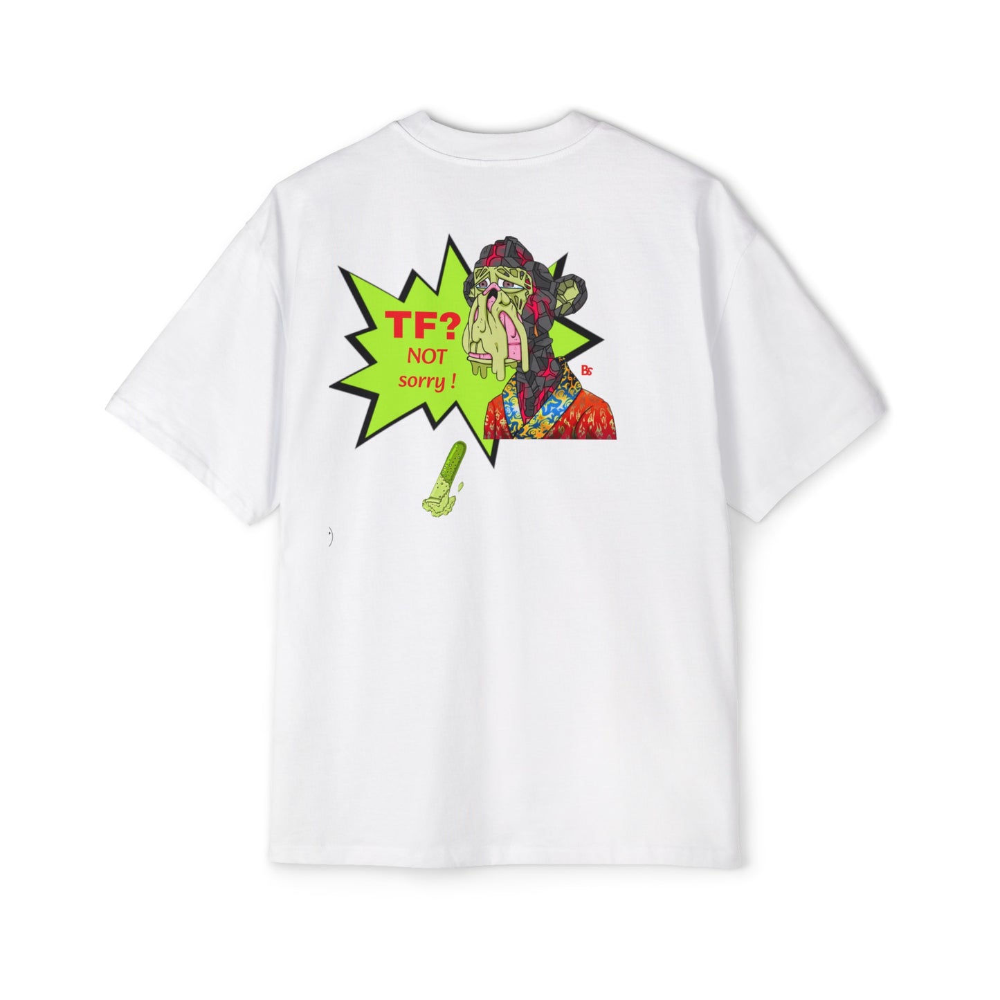 NOT SORRY / Oversized PremiumTee Shirt