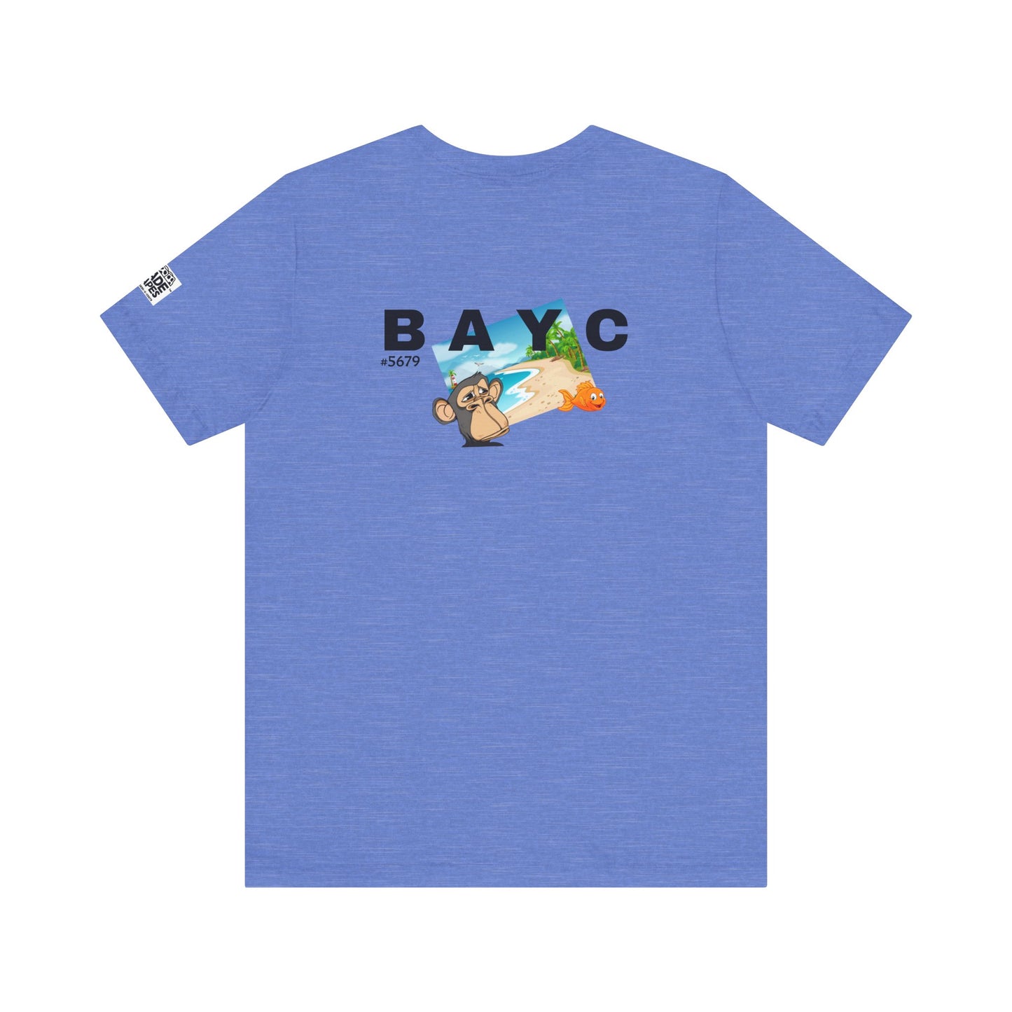 Beach Day Unisex Tee - Time for Fun, Time for Sun, Bored Ape Design