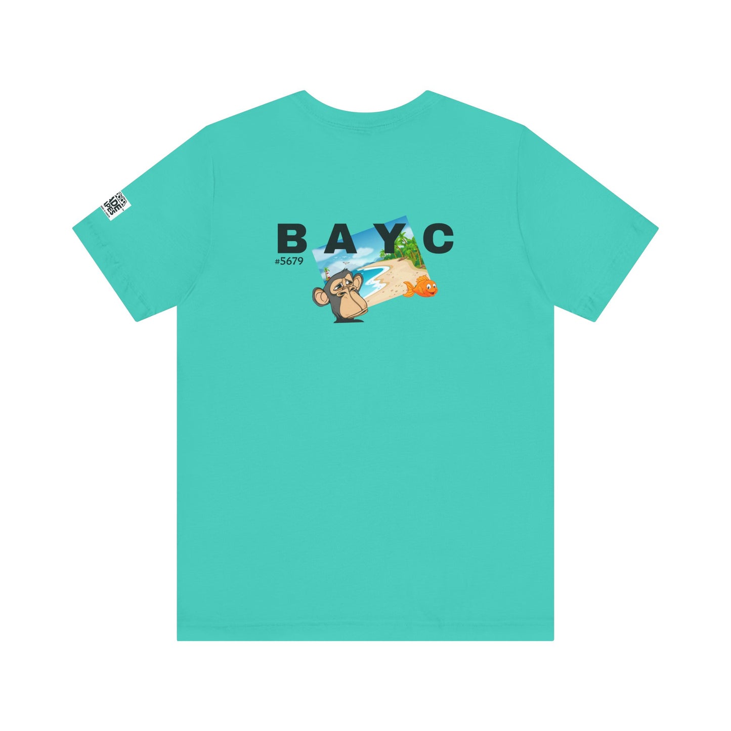 Beach Day Unisex Tee - Time for Fun, Time for Sun, Bored Ape Design