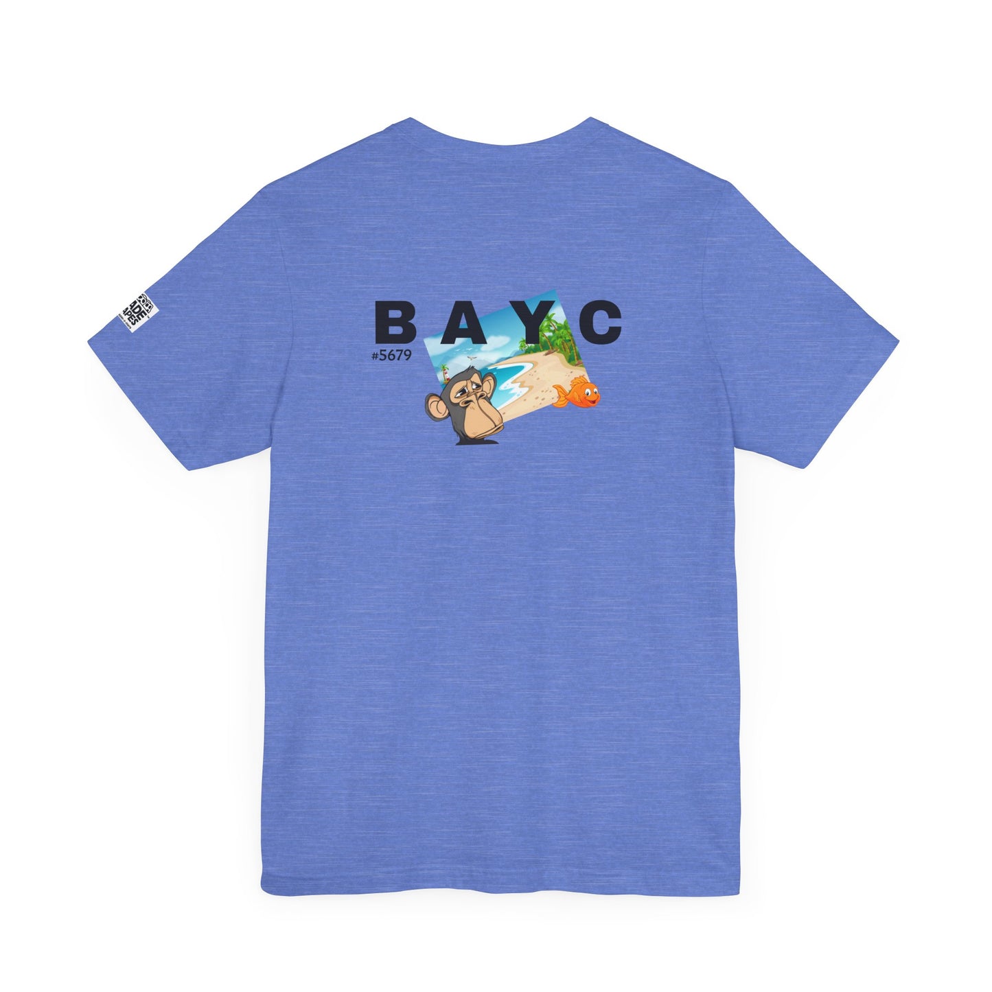 Beach Day Unisex Tee - Time for Fun, Time for Sun, Bored Ape Design