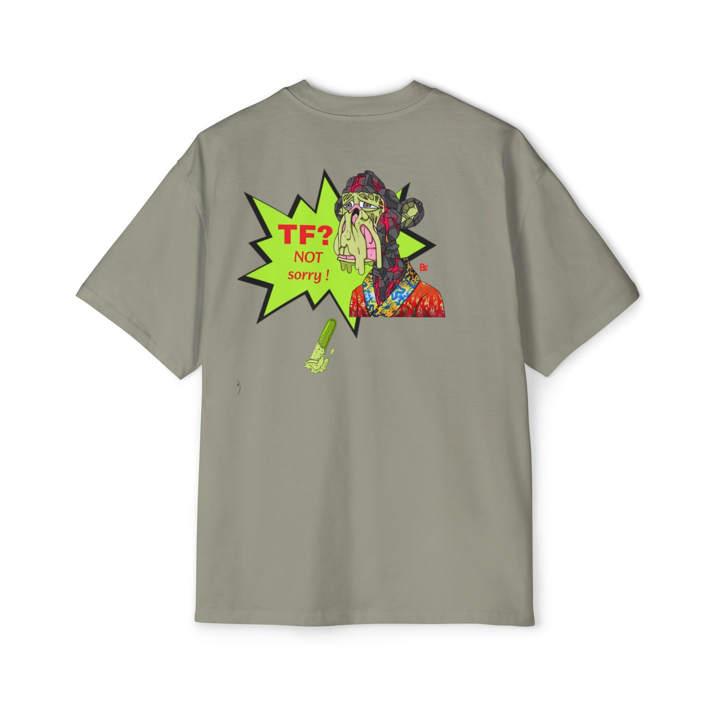 NOT SORRY / Oversized PremiumTee Shirt