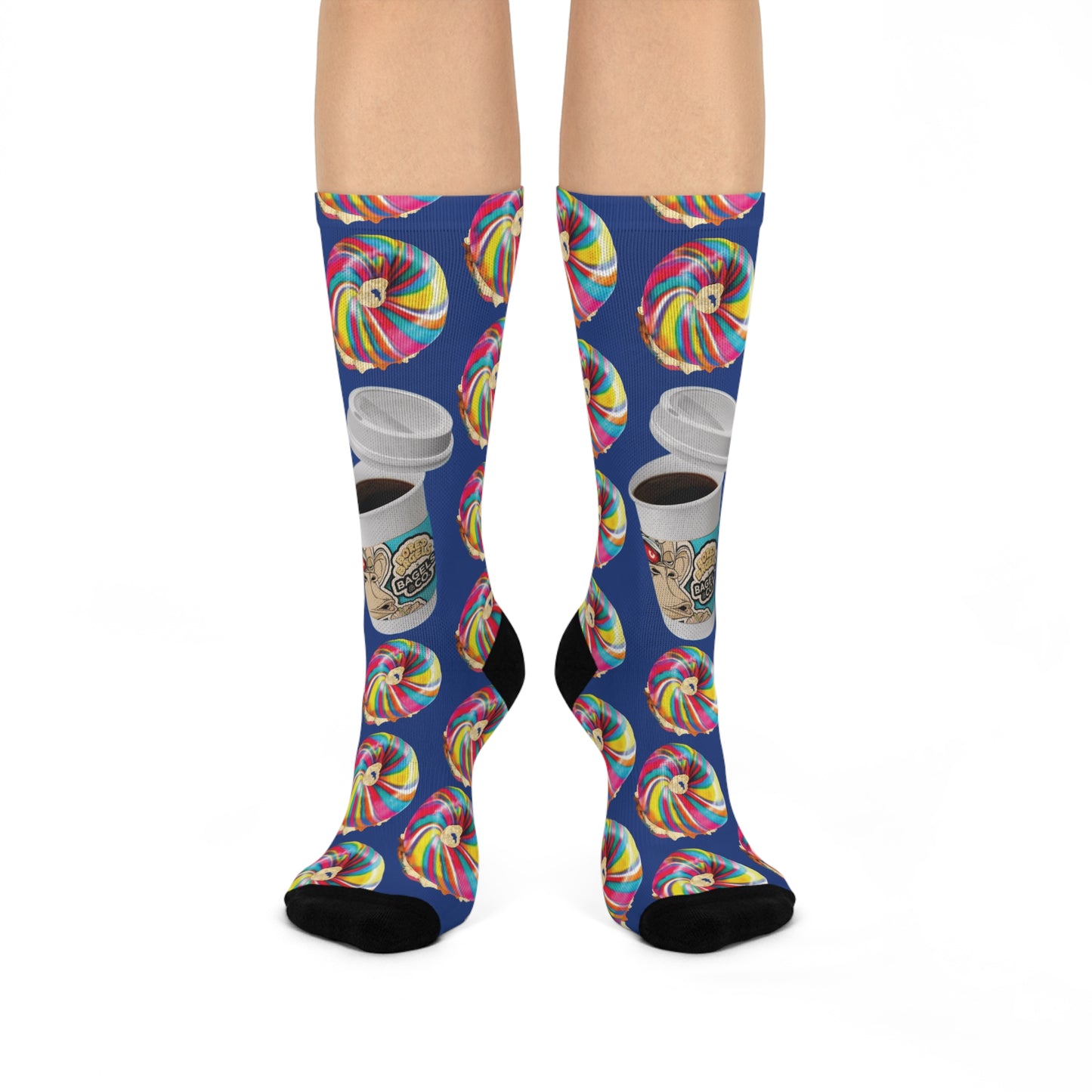 BORED SOCKS with BORED BAGELS & Lox / Midnight Blue