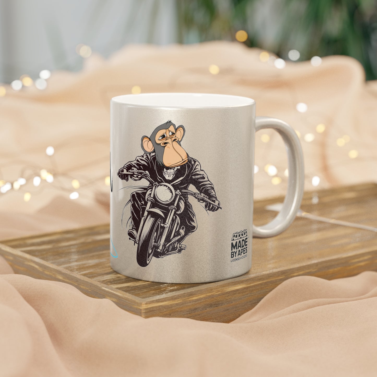 BREWED TO BE WILD / Metallic Mug (Silver\Gold)