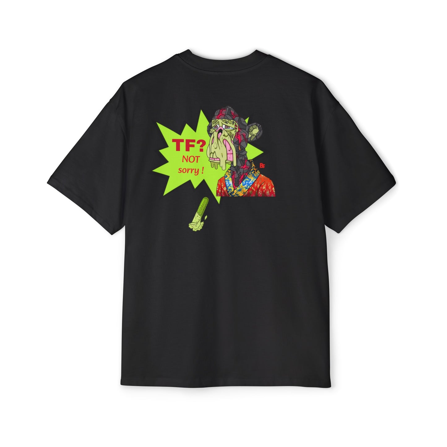 NOT SORRY / Oversized PremiumTee Shirt