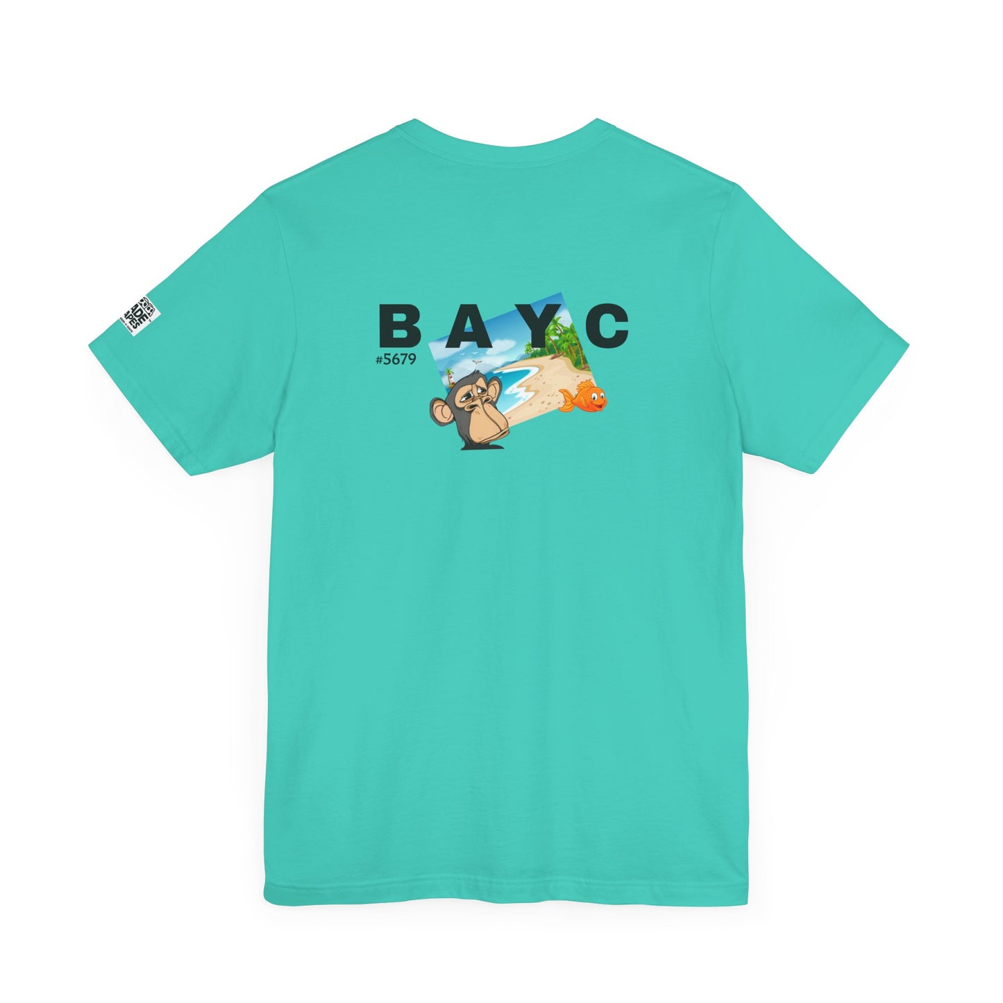 Beach Day Unisex Tee - Time for Fun, Time for Sun, Bored Ape Design