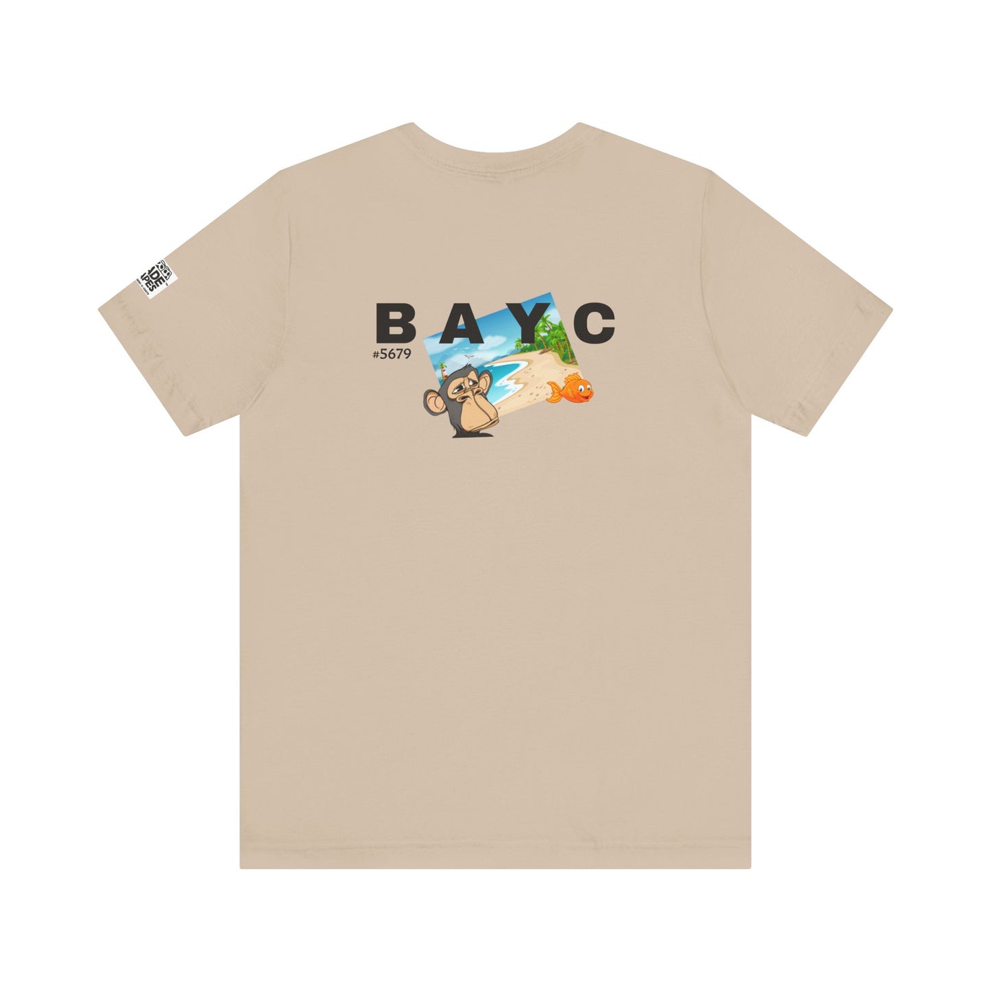 Beach Day Unisex Tee - Time for Fun, Time for Sun, Bored Ape Design
