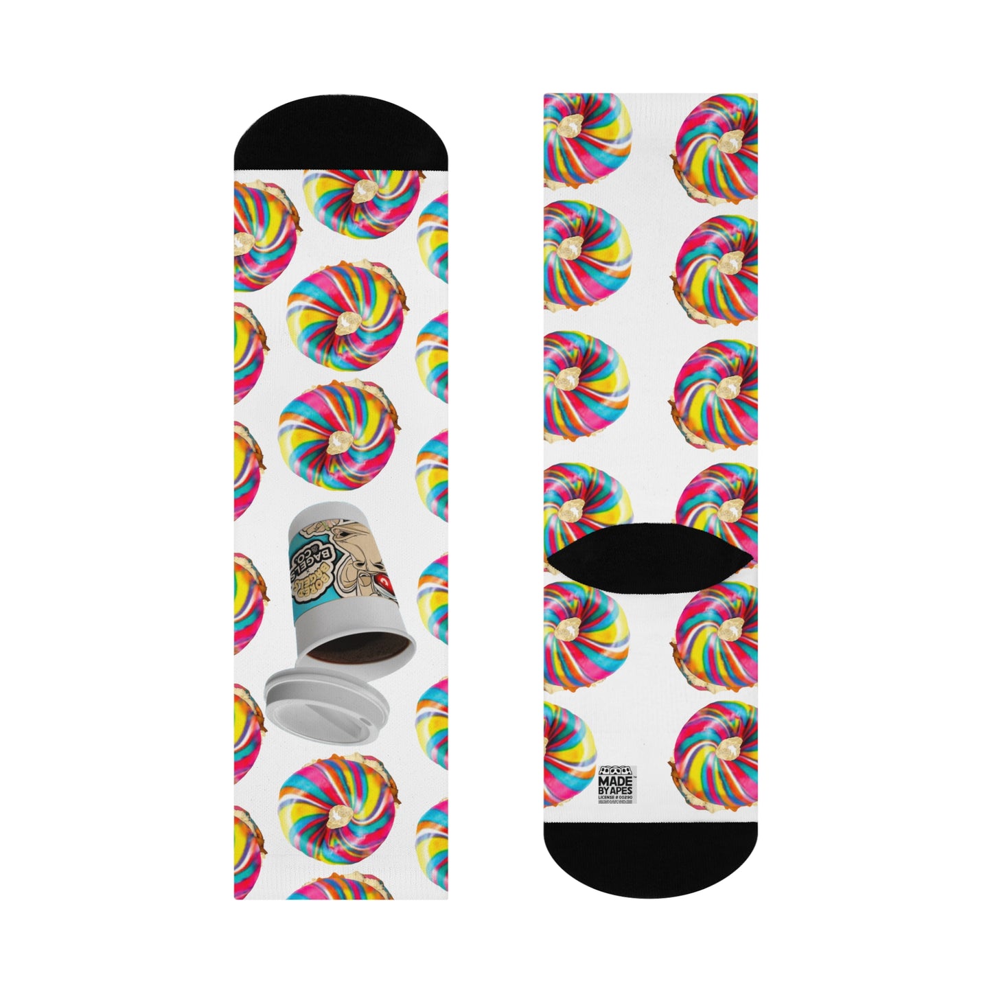 BORED SOCKS with BORED BAGELS & Lox