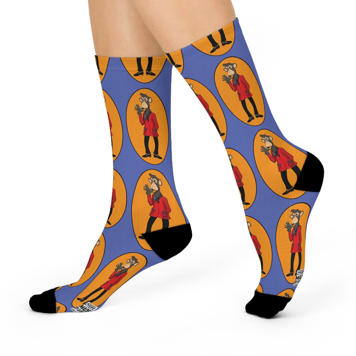 BORED SOCKS with PFPdate.ape / Medallion Blue & Orange
