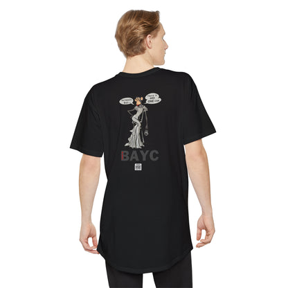 Long Body Urban Tee - Unisex Bored Ape Haute Couture Design Shirt