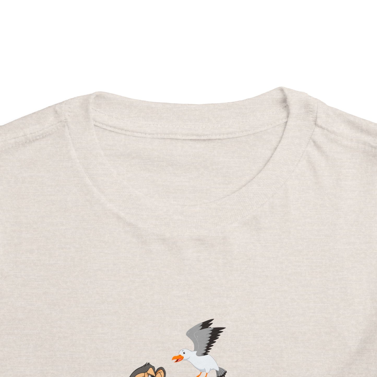 Toddler Short Sleeve Tee featuring Bored Ape fishermen with the day's catch