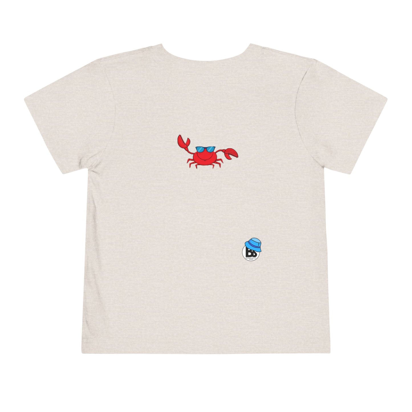 Toddler Short Sleeve Tee featuring Bored Ape fishermen with the day's catch