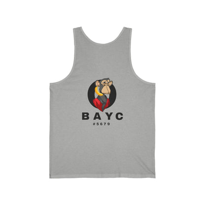 Tank Top - BAYC #5679 Design, Made by Apes License Tag, Banana Phone - Unisex