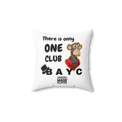 Square Pillow Bored Ape Yacht Club Room Accents - Sir Admiral Winston Apely BAYC #5679 Design