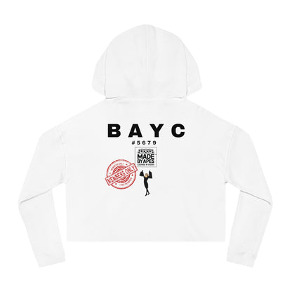 Cropped Hoodie - BAYC #5679 Ape Shopping