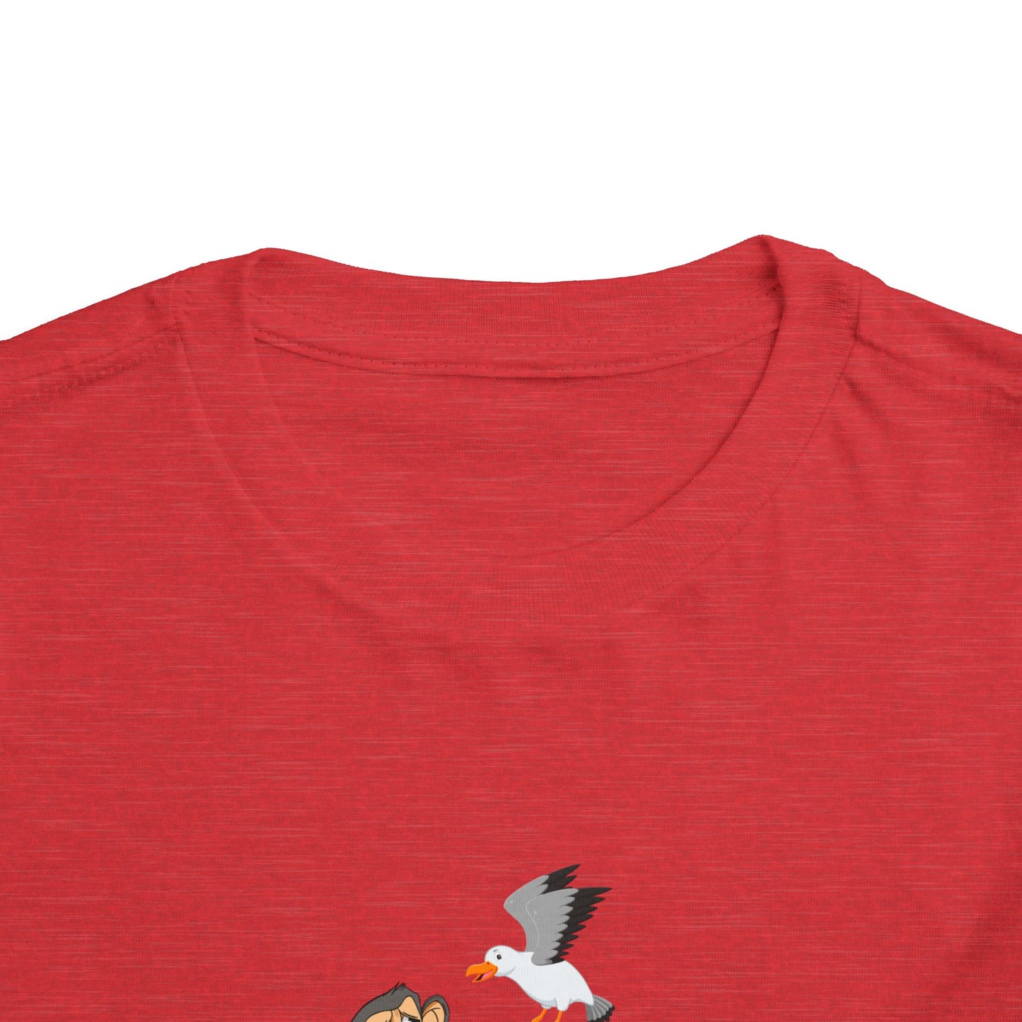 Toddler Short Sleeve Tee featuring Bored Ape fishermen with the day's catch