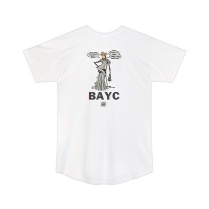 Long Body Urban Tee - Unisex Bored Ape Haute Couture Design Shirt