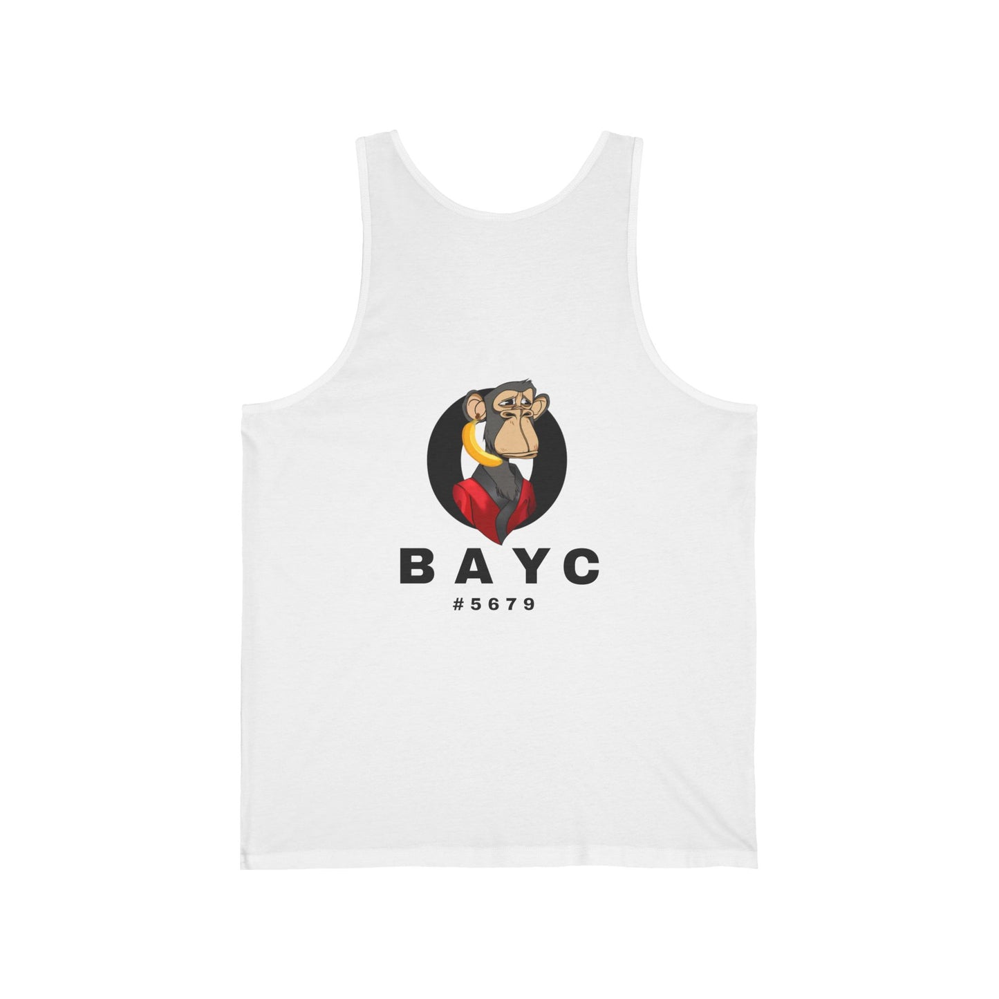 Tank Top - BAYC #5679 Design, Made by Apes License Tag, Banana Phone - Unisex