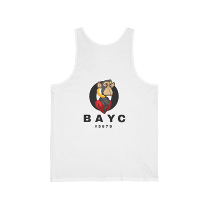 Tank Top - BAYC #5679 Design, Made by Apes License Tag, Banana Phone - Unisex