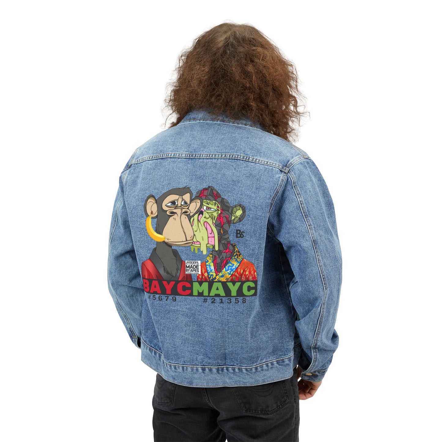 Denim Jacket - BAYC #5679 and MAYC #21358 Design