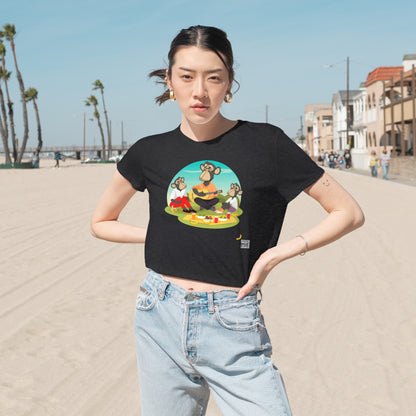 APE'n into SUMMERTIME / Women's cropped T