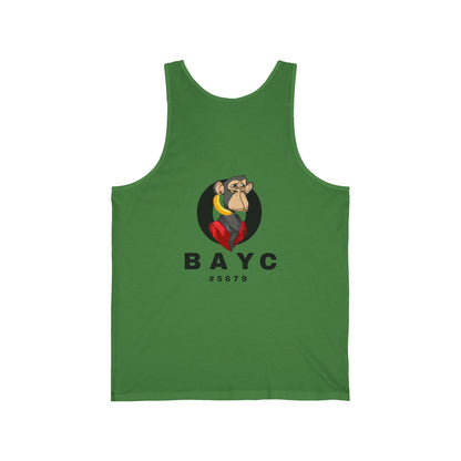 Tank Top - BAYC #5679 Design, Made by Apes License Tag, Banana Phone - Unisex