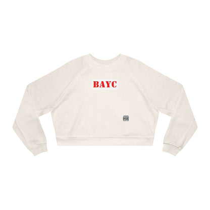 BORED'n Chic / PREMIUM CROPPED Fleece Pullover