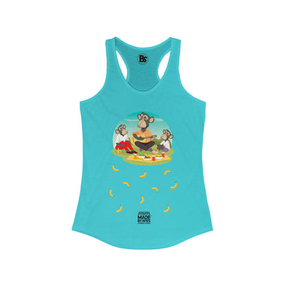 Mom's Racerback Tank - Bored "Drape Family" Banana Brunch