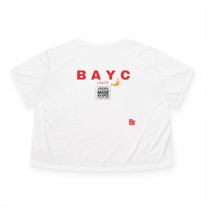 Cropped Tee / Family Time Bored Ape Picnic Women's Top